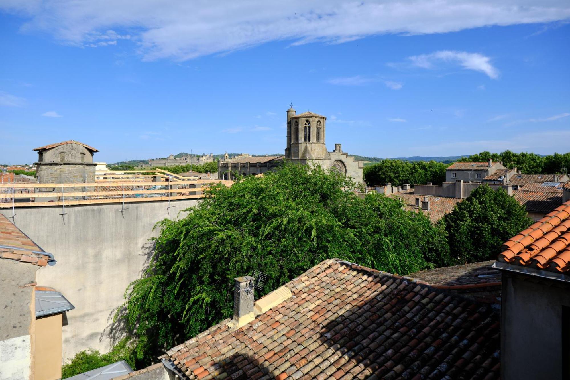 Mon Toit Carcassonnais •Hypercentre •Terrasse •Vue Carcassonne Exterior foto